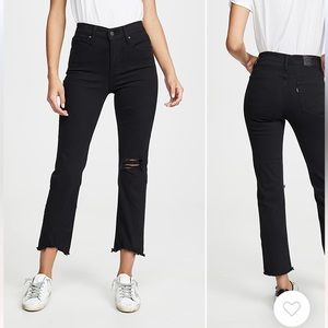 Levi’s 724 Straight Cropped Jeans
